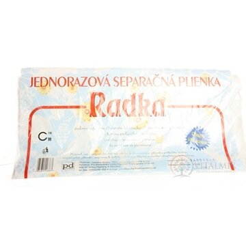 PLIENKA SEPARACNA RADKA 17X34CM jednorázová 1x1 ks obrázok