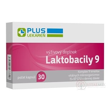 PLUS LEKÁREŇ Laktobacily 9 cps 1x30 ks obrázok