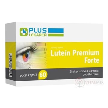 PLUS LEKÁREŇ Luteín Premium Forte cps 1x60 ks obrázok