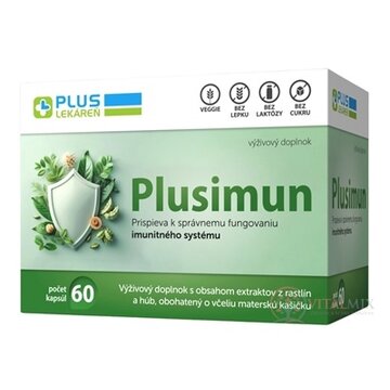 PLUS LEKÁREŇ Plusimun cps (inov. 2024) 1x60 ks obrázok