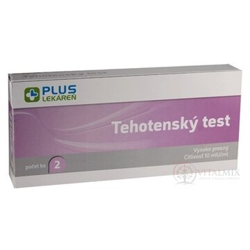 PLUS LEKÁREŇ Tehotenský test 1x2 ks obrázok