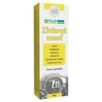 PLUS LEKÁREŇ Zinková masť 1x30 g obrázok