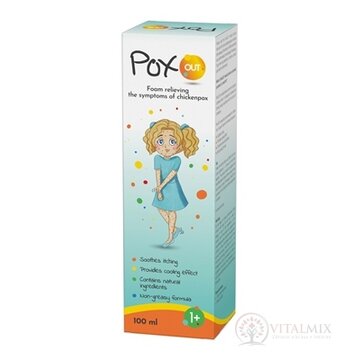 PoxOUT pena na zmiernenie príznakov ovčích kiahní 1x100 ml obrázok