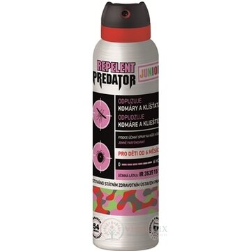 PREDATOR REPELENT JUNIOR sprej proti komárom a kliešťom 1x150 ml obrázok