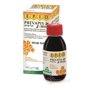 PREVAPIS JUNIOR sirup TUS 1x100 ml obrázok