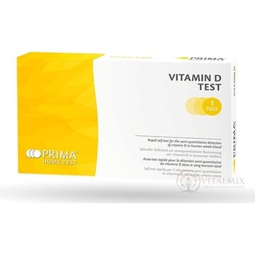PRIMA HomeTest Vitamín D Test samodiagnostický test z krvi, 1x1 set obrázok