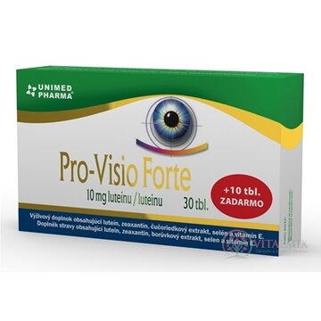 Pro-Visio Forte tbl 30 + 10 zadarmo (40 ks) obrázok