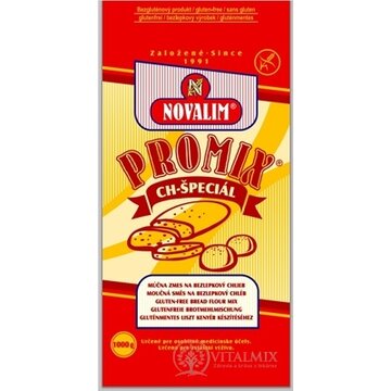 PROMIX-CH špeciál, múčna zmes na bezlepkový chlieb bez mlieka, laktózy a sóje 1x1000 g obrázok