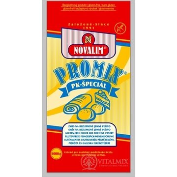 PROMIX-PK špeciál, zmes na bezlepkové jemné pečivo bez mlieka, laktózy a sóje 1x1000 g obrázok