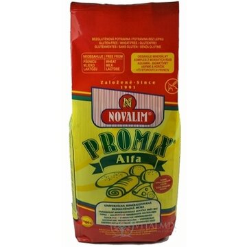 PROMIX Alfa univerzálna mineralizovaná bezgluténová múka 1x1000 g obrázok