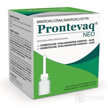 PRONTEVAQ NEO mikroklystýr jednodávkový 6x9 g (54 g) obrázok