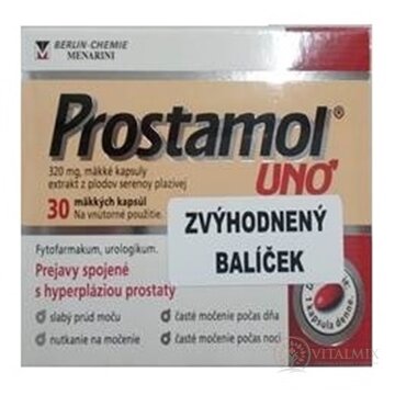 Prostamol uno (60 + 30) balíček cps 320 mg 60 ks (ŠÚKL: 59711) + 30 ks (ŠÚKL: 59710), 1x1 set obrázok