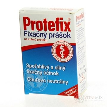 Protefix Fixačný prášok na zubnú protézu 1x20 g obrázok
