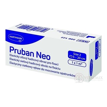 Pruban Neo veľkosť 2 elastický hadicový obväz, zápästie, chodidlo, členok, 1 m, (obvod 5 - 20 cm) 1x1 ks obrázok