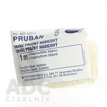PRUBAN sieťový hadicový obväz, veľ.5 lakeť, koleno (4cmx1m) 1x1 ks obrázok