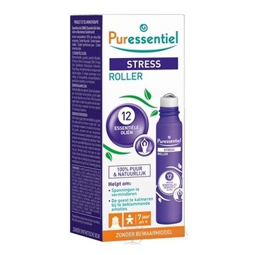 PURESSENTIEL Roll-on proti stresu 12 esenciálnych olejov 1x5 ml obrázok