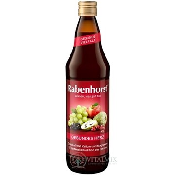 Rabenhorst PRE ZDRAVÉ SRDCE ovocná šťava (6 druhov) s draslíkom, horčíkom a extraktom z hlohu 1x750 ml obrázok