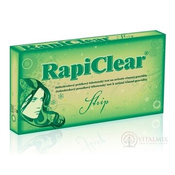 RapiClear Tehotenský test Strip 1x1 ks obrázok