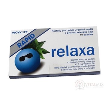 relaxa RAPID - Woykoff pastilky 1x10 ks obrázok