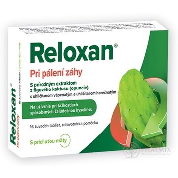 Reloxan žuvacie tablety s príchuťou mäty 1x16 ks obrázok