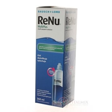 ReNu MultiPlus roztok na kontaktné šošovky (modrý) 1x360 ml obrázok