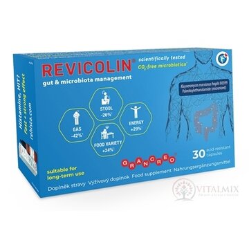 REVICOLIN cps (kvasinky Kluyveromyces + PEA) 1x30 ks obrázok