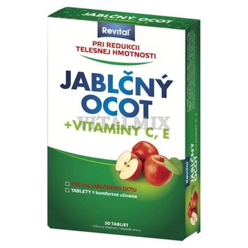 REVITAL JABLC.OCOT+C+E 30TBL obrázok