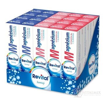 Revital Magnézium + B6 šumivý MIX BOX tbl eff (3 príchute) (20x20 ks) (inov.2021) 1x1 set obrázok