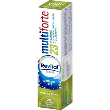 Revital multiforte šumivý tbl eff s príchuťou tropické ovocie 1x20 ks obrázok