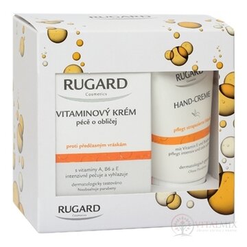 RUGARD Darčekové balenie VITAMÍNOVÉ KRÉMY krém na pleť 100 ml + krém na ruky 50 ml, 1x1 set obrázok