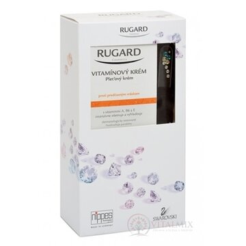 RUGARD VITAMÍNOVÝ KRÉM + PILNÍK pleťový krém proti predčasným vráskam 100 ml + Solingen Pilník na nechty, 1x1 set obrázok