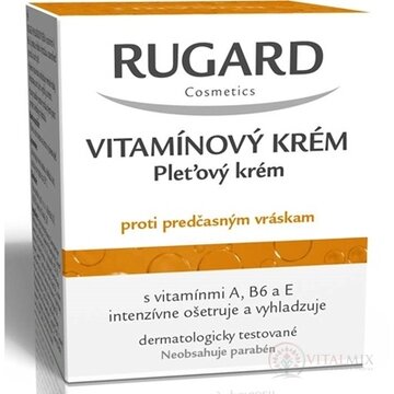 RUGARD VITAMÍNOVÝ KRÉM proti predčasným vráskam, bez parabénov, 1x50 ml obrázok
