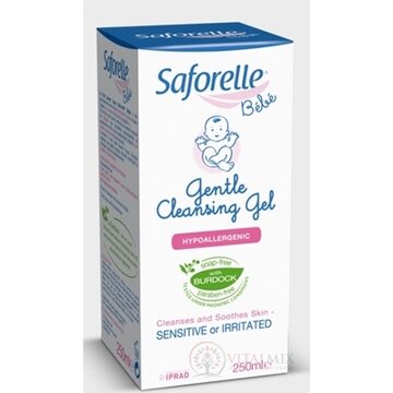 SAFORELLE Bebe jemný čistiaci gél 1x250 ml obrázok