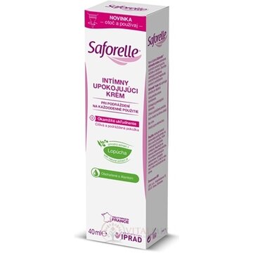 Saforelle INTÍMNY UPOKOJUJÚCI KRÉM na každodenné použitie pri podráždení 1x40 ml obrázok