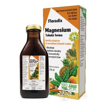SALUS Floradix Magnesium tekutá forma 1x250 ml obrázok