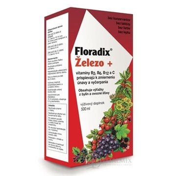 SALUS Floradix Železo + tekutá forma 1x500 ml obrázok