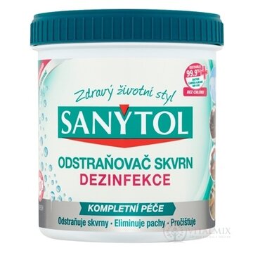 SANYTOL DEZINFEKCIA ODSTRAŇOVAČ ŠKVŔN 1x450 g obrázok