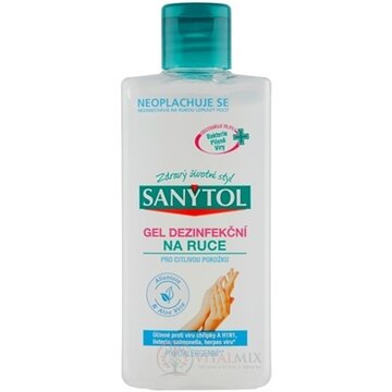 SANYTOL GÉL DEZINFEKCNÝ na ruky pre citlivú pokožku 1x75 ml obrázok