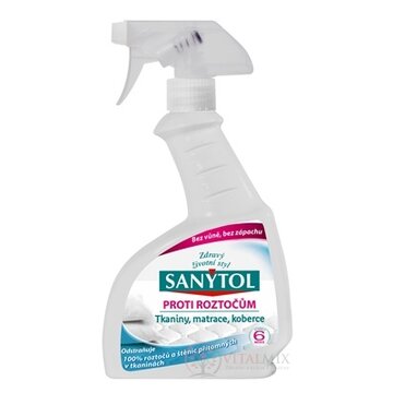 SANYTOL PROTI ROZTOČOM Sprej na tkaniny, matrace, koberce 1x300 ml obrázok