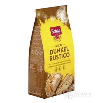 Schär MIX IT Dunkel múka plv (bezgluténová chlebová zmes tmavá) 1x1 kg obrázok