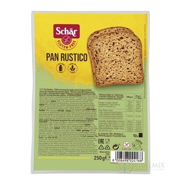 Schär PAN RUSTICO chlieb bezgluténový, viaczrnný, krájaný 1x250 g obrázok