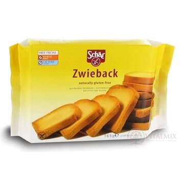 Schär ZWIEBACK sucháre bezgluténové 1x165 g obrázok