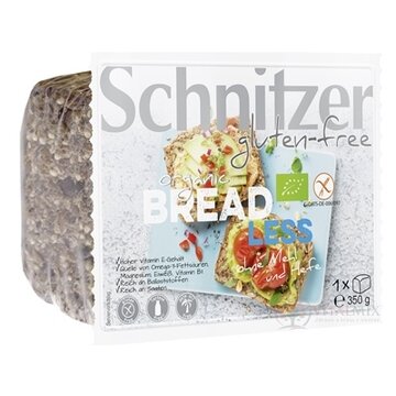 Schnitzer BREAD LESS BIO chlieb viaczrnný, bezgluténový 1x350 g obrázok