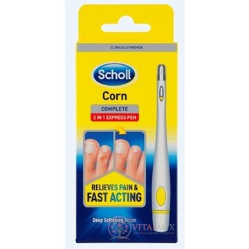 Scholl CORN EXPRESS PEN 2 in1 pero na kurie oká 2v1, 1x1 ml obrázok
