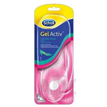 Scholl GelActiv vložky do topánok do topánok s podpätkom celodenné, 1x1 pár obrázok