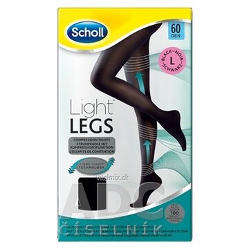 Scholl Light LEGS Kompresné pančuchové nohavice L 60 DEN, čierne, 1x1 ks obrázok