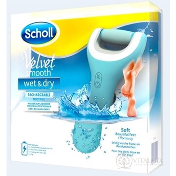 Scholl VS Elektrický pilník na chodidlá do vody (Velvet Smooth Wet and Dry) 1x1 ks obrázok