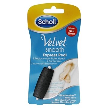 Scholl VS Express pedi Náhradné hlavice na elektonický pilník na chodidlá, Micralumina, 1x2 ks obrázok