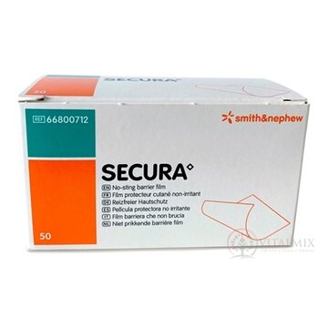 SECURA No-sting barrier film nedráždivý bariérový film vo forme utierky 1x50 ks obrázok