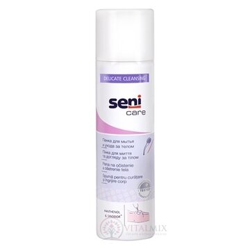 Seni Care Čistiaca pena v spreji na telo, jemné čistenie 1x250 ml obrázok